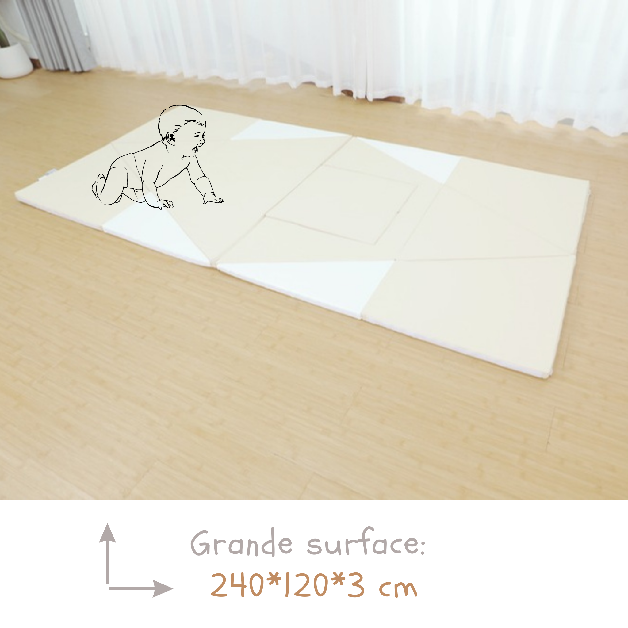 Tapis Montessori Caméléo'Play