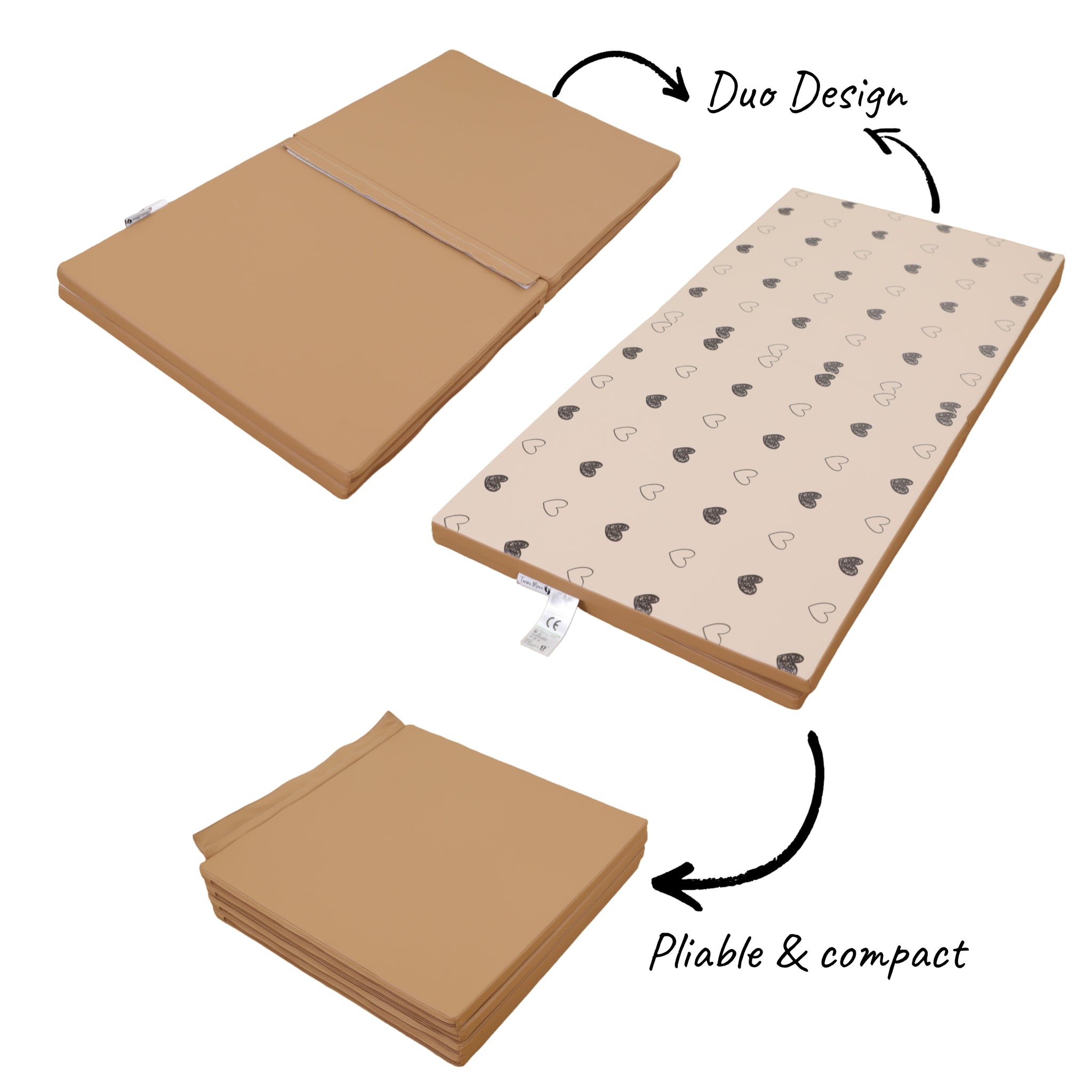 Tapis de motricité Cœur d'Éveil